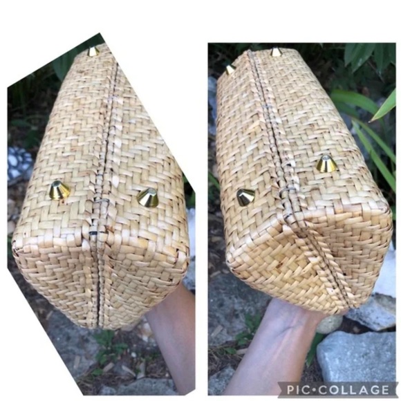 Vintage Vanessa Woven Straw Bag - Picture 9 of 15
